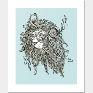 Spirit Animal - Lion. Posters and Art